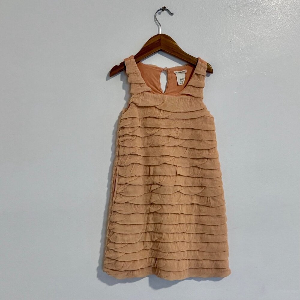 Crewcuts Peach Layered Dress